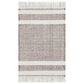 Surya Primrose PRM-2301 2" x 3" Light Grey, Taupe, Sage, Ivory, Beige and Charcoal Area Rug, , large