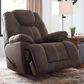 Signature Design by Ashley Warrior Fortress Manual Rocker Recliner in Coffee, , large