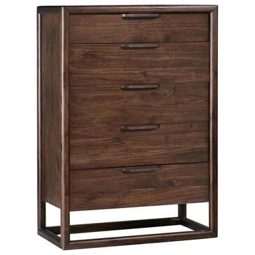 Urban Home Sol 5-Drawers Chests in Brown Spice, , large