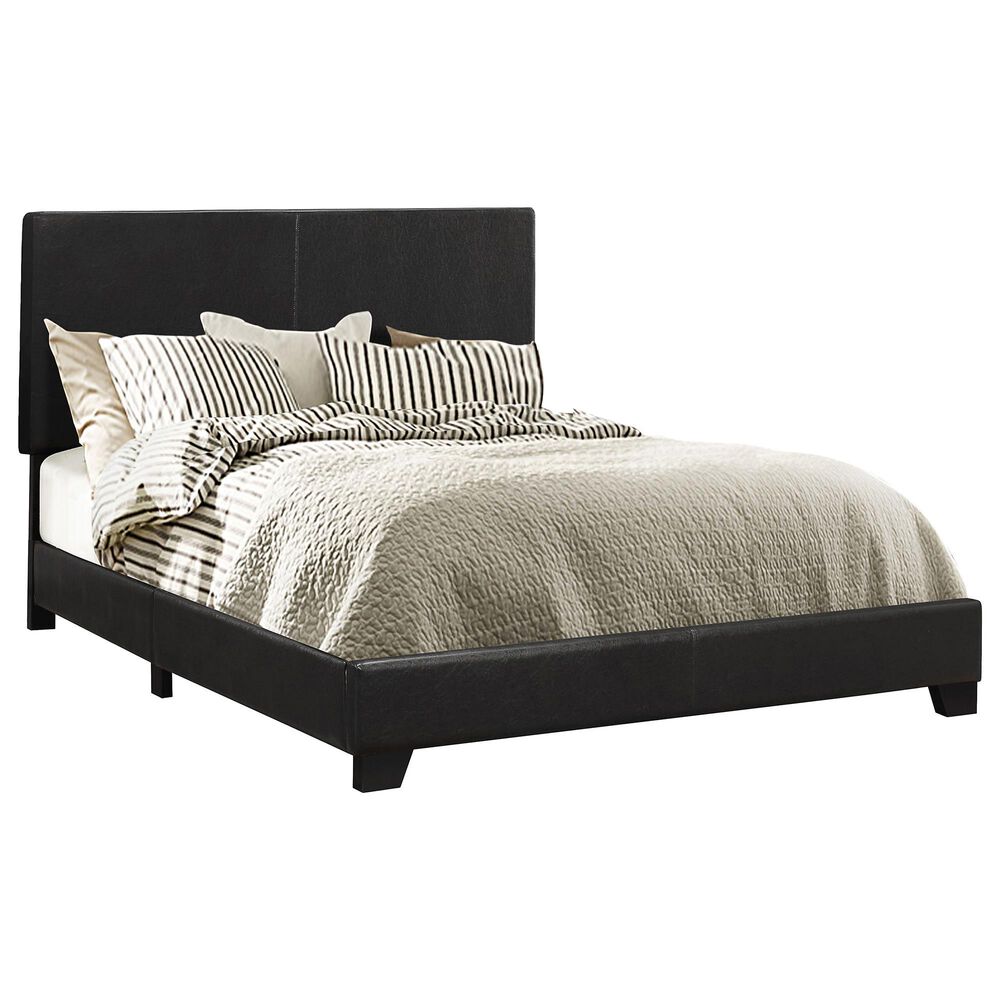 Pacific Landing Dorian Queen Upholstered Bed in Black, , large