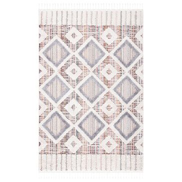 Safavieh Marrakesh Southwestern 4" x 6" Grey and Multicolor Area Rug, , large