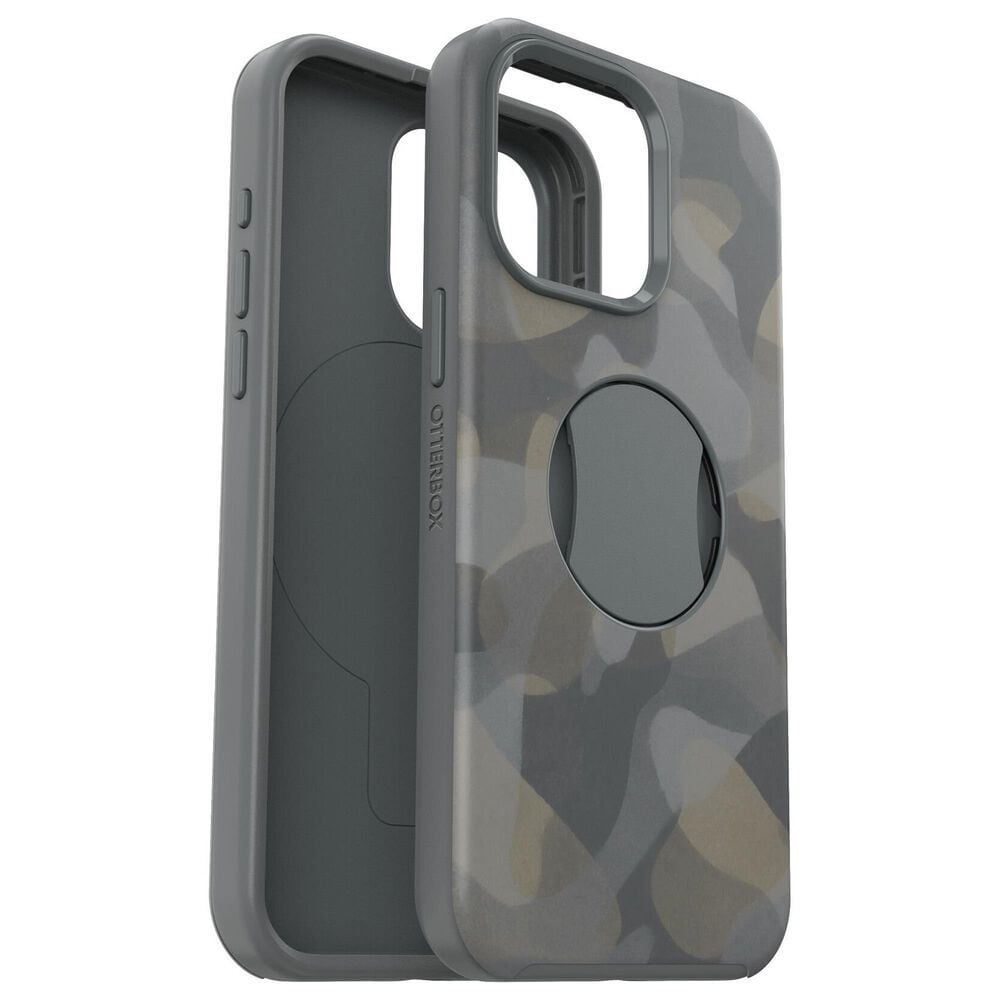 OtterBox Symmetry Graphics Case for Apple iPhone 15 Pro Max in Iron Camo, , large