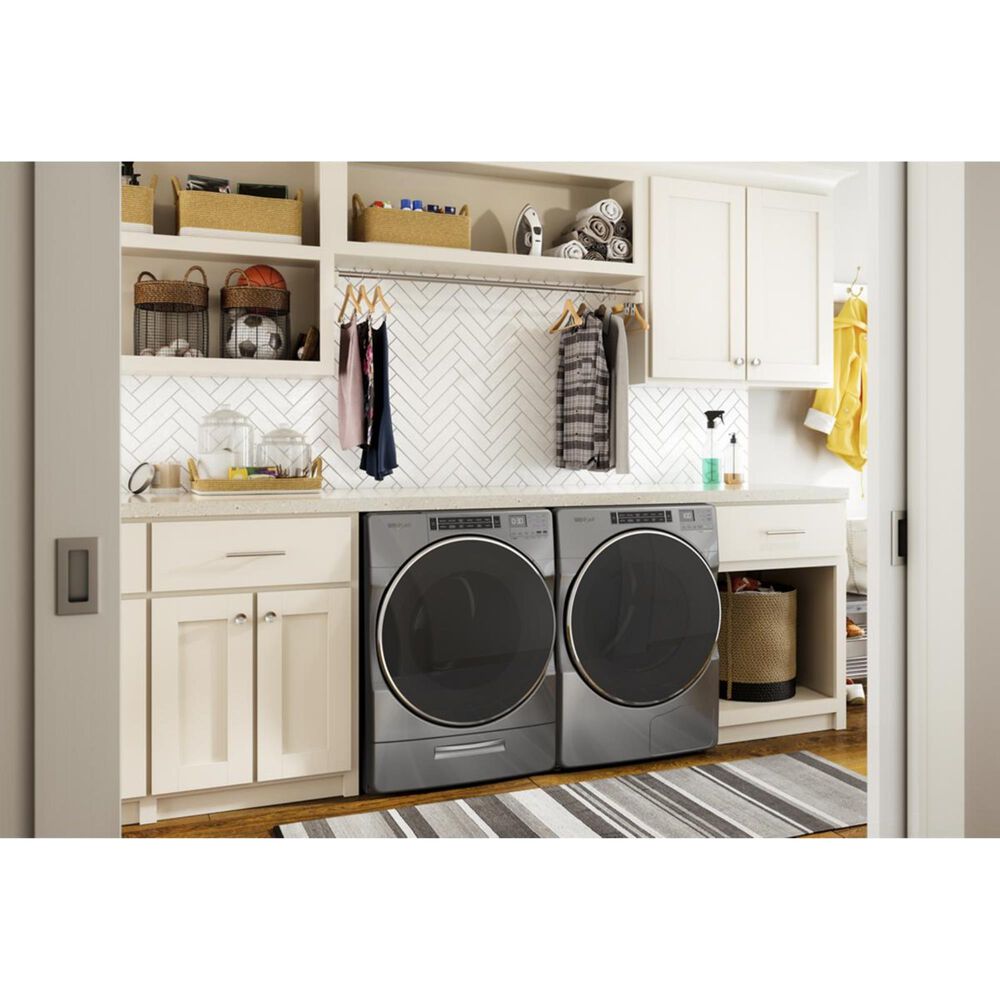 Whirlpool 4.3 Cu. Ft. Front Load Washer in Chrome Shadow, , large