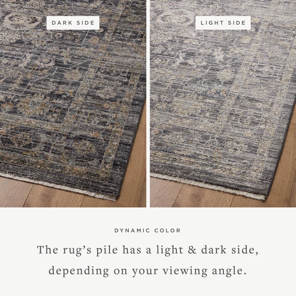 Loloi Katherine 5&#39;3&quot; x 7&#39;9&quot; Midnight and Tobacco Area Rug, , large