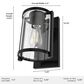 Hunter Astwood 1-Light Wall Sconce in Matte Black, , large