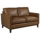 Italiano Furniture Weston Stationary Loveseat in Highland Brown, , large