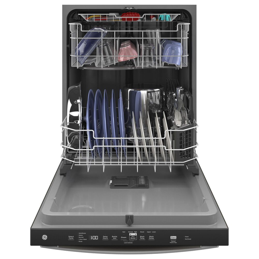 GE Appliances 24&quot; Built-In Bar Handle Dishwasher with 50 dBA in Slate, , large