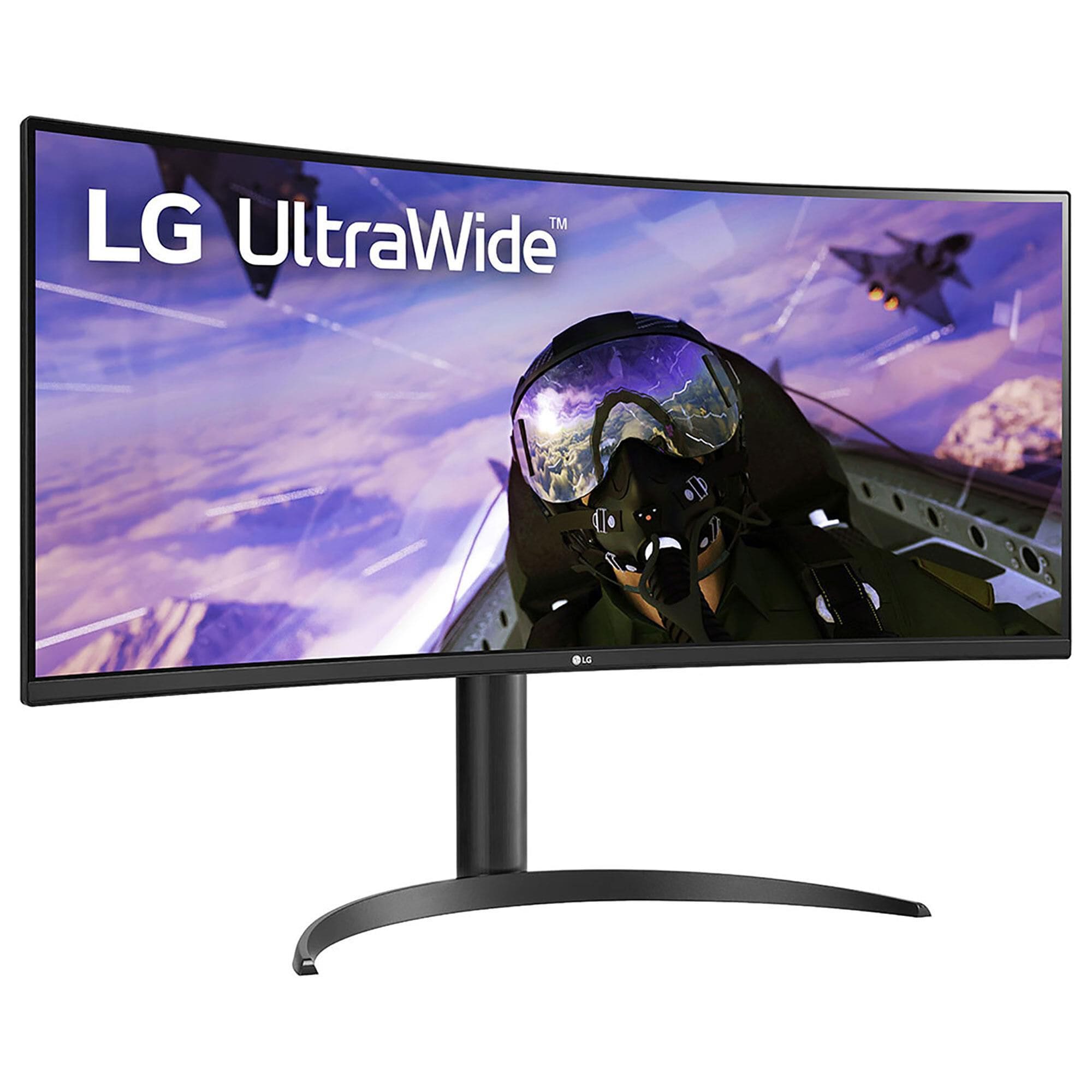 LG 34'' Curved UltraWide QHD HDR FreeSync Premium Monitor with