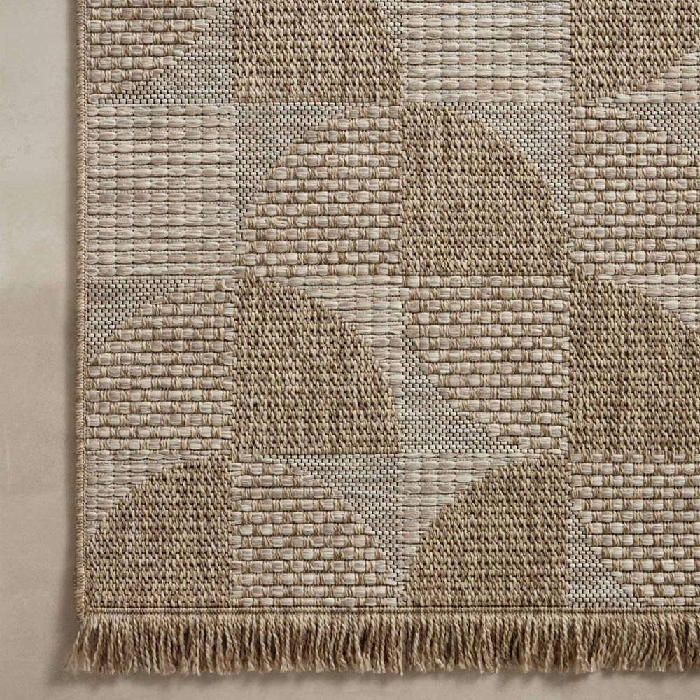 Loloi Dawn DAW-08 2&#39;3&quot; x 10&#39; Natural Runner, , large