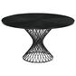 Blue River Cirque and Jackie 5-Piece Round Dining Set in Black, , large