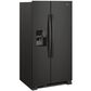 Whirlpool 21.4 Cu. Ft. 33" Wide Side-by-Side Refrigerator in Black, , large