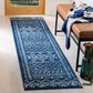 Safavieh Tulum  2" x 8" Dark Blue Runner, , large