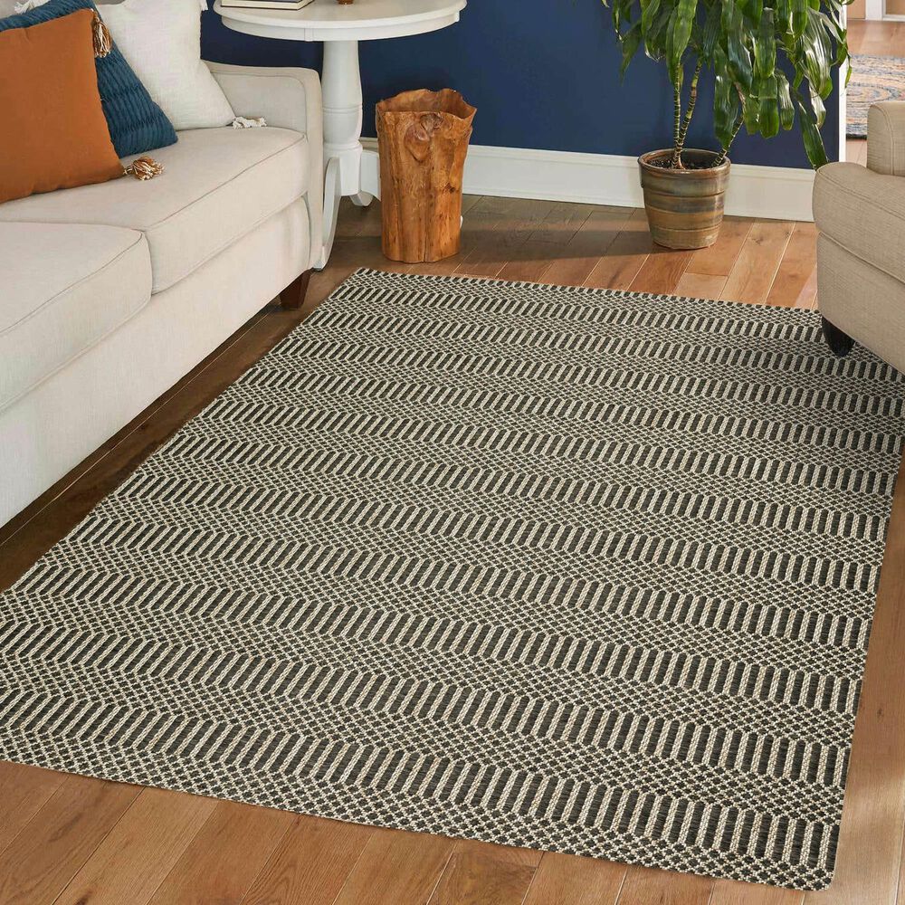 Dalyn Rug Company Bali BB4 12&#39; x 15&#39; Charcoal Indoor/Outdoor Area Rug, , large