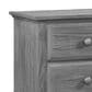 Oxford Baby Kenilworth 2-Drawer Nightstand in Graphite Gray, , large