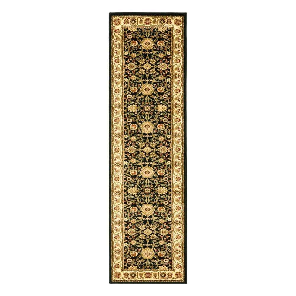 Safavieh Lyndhurst LNH212A 2"3" x 14" Black/Ivory Runner, , large