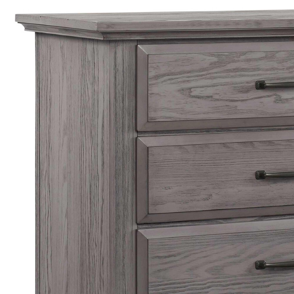 Oxford Baby Chandler 5-Drawer Chest in Graphite Gray, , large