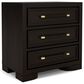 Shannon Hills Lydia Queen Platform Upholstered Bed and 2-Nightstand in Dark Cabernet, , large