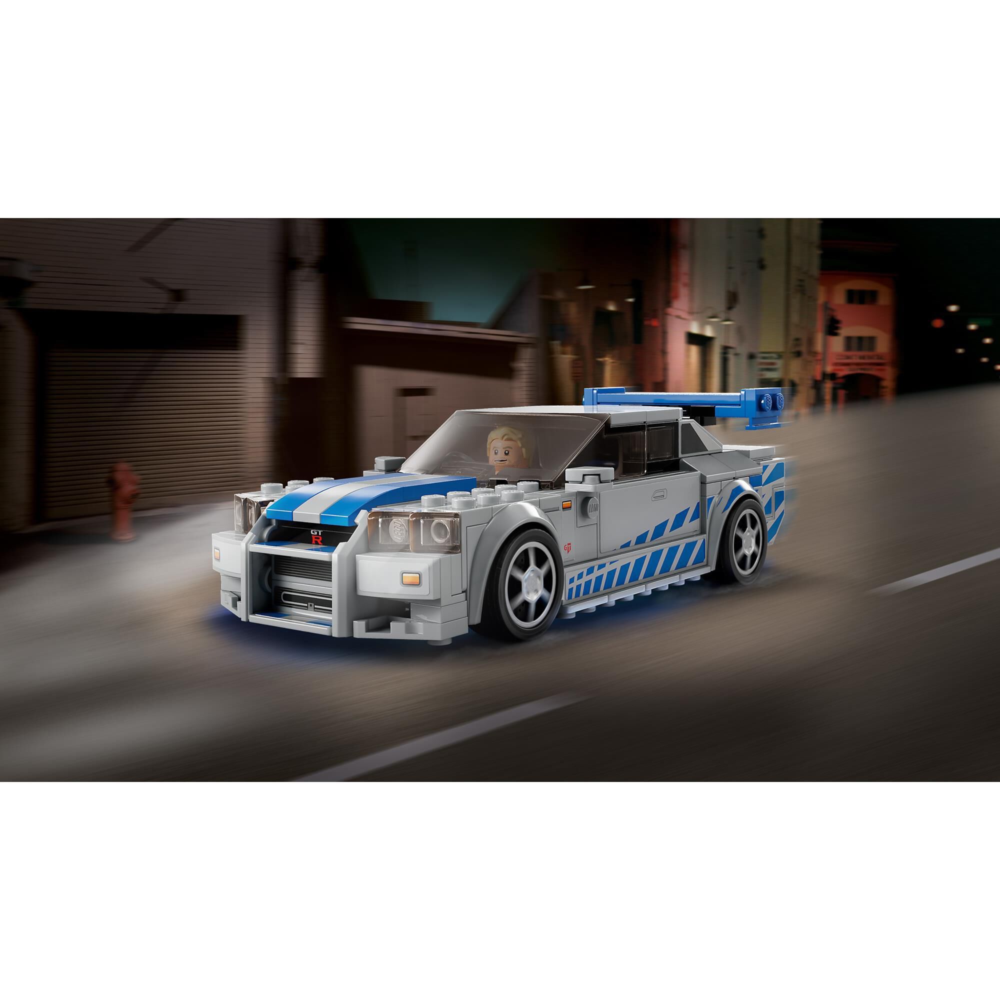 LEGO 2 Fast 2 Furious Nissan Skyline GT-R (R34) Building Set | NFM