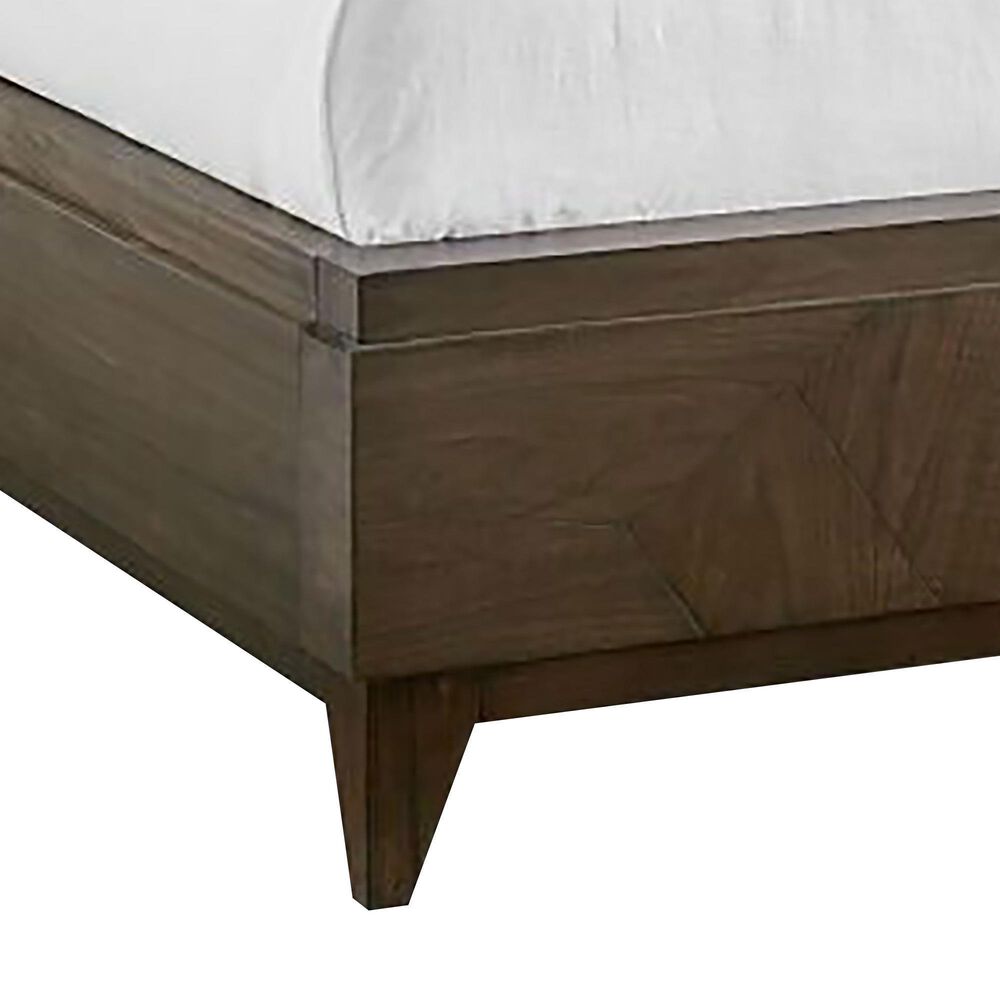 Urban Home Broderick Queen Bed in Wild Oats Brown, , large