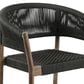 Blue River Doris Patio Dining Chair in Light Eucalyptus and Charcoal (Set of 2), , large