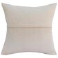 L.R. Home 18" x 18" Stripe Faux Cowhide Throw Pillow in Ivory and Brown, , large