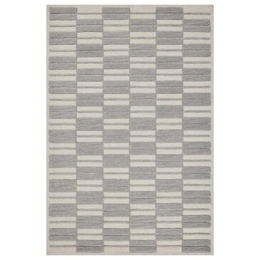 Chris Loves Julia x Loloi Bradley 3" x 7" Ivory and Grey Area Rug, , large