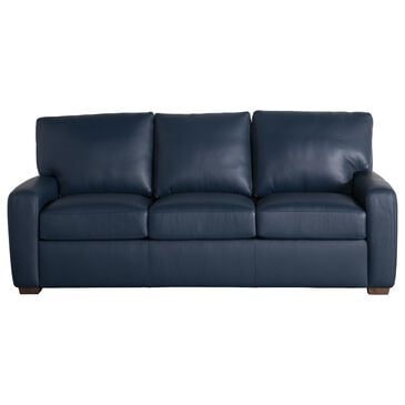 American Leather Carson Leather Sofa in Bison Deep Blue, , large