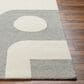 Surya Brook 5" x 7"6" Beige and Charcoal Area Rug, , large