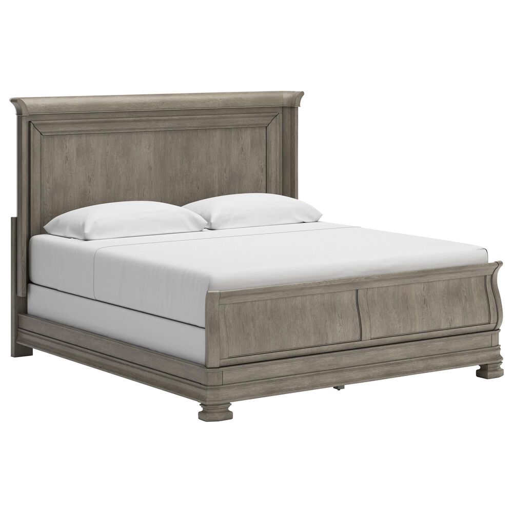 Millennium Lexorne 3-Piece Queen Bedroom Set in Light Gray, , large