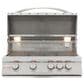Blaze 32" LTE Liquid Propane Grill with 4-Burner in Stainless Steel, , large