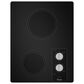 Whirlpool Electric Cooktop with 2 Burners in Black, , large