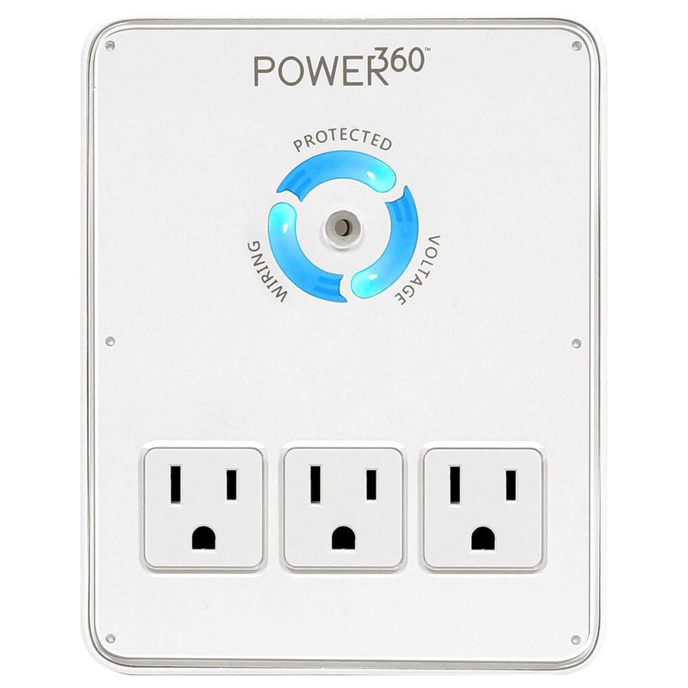 Panamax Power360 6 Outlet Wall Tap Charging Station in White, , large