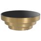 Eichholtz Sinclair Coffee Table in Brushed Brass and Black, , large