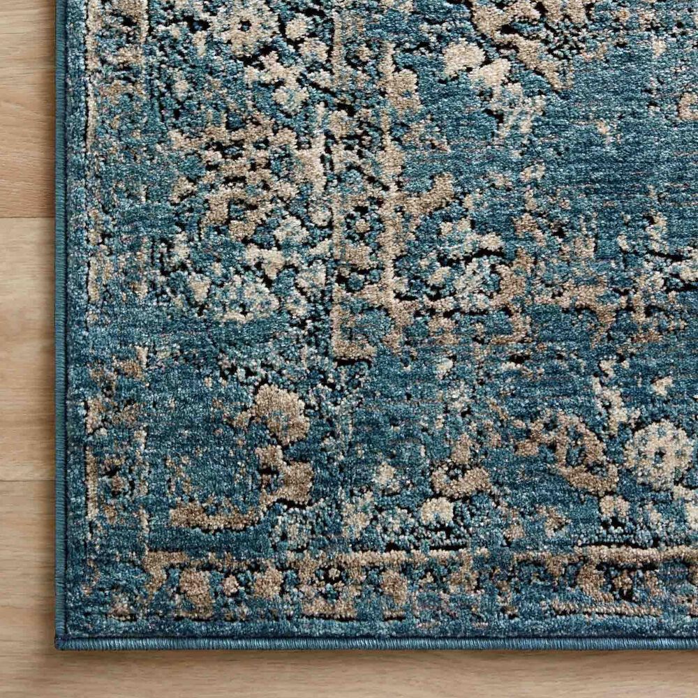 Loloi Millennium MV-05 3&#39;7&quot; x 5&#39;7&quot; Blue and Taupe Area Rug, , large