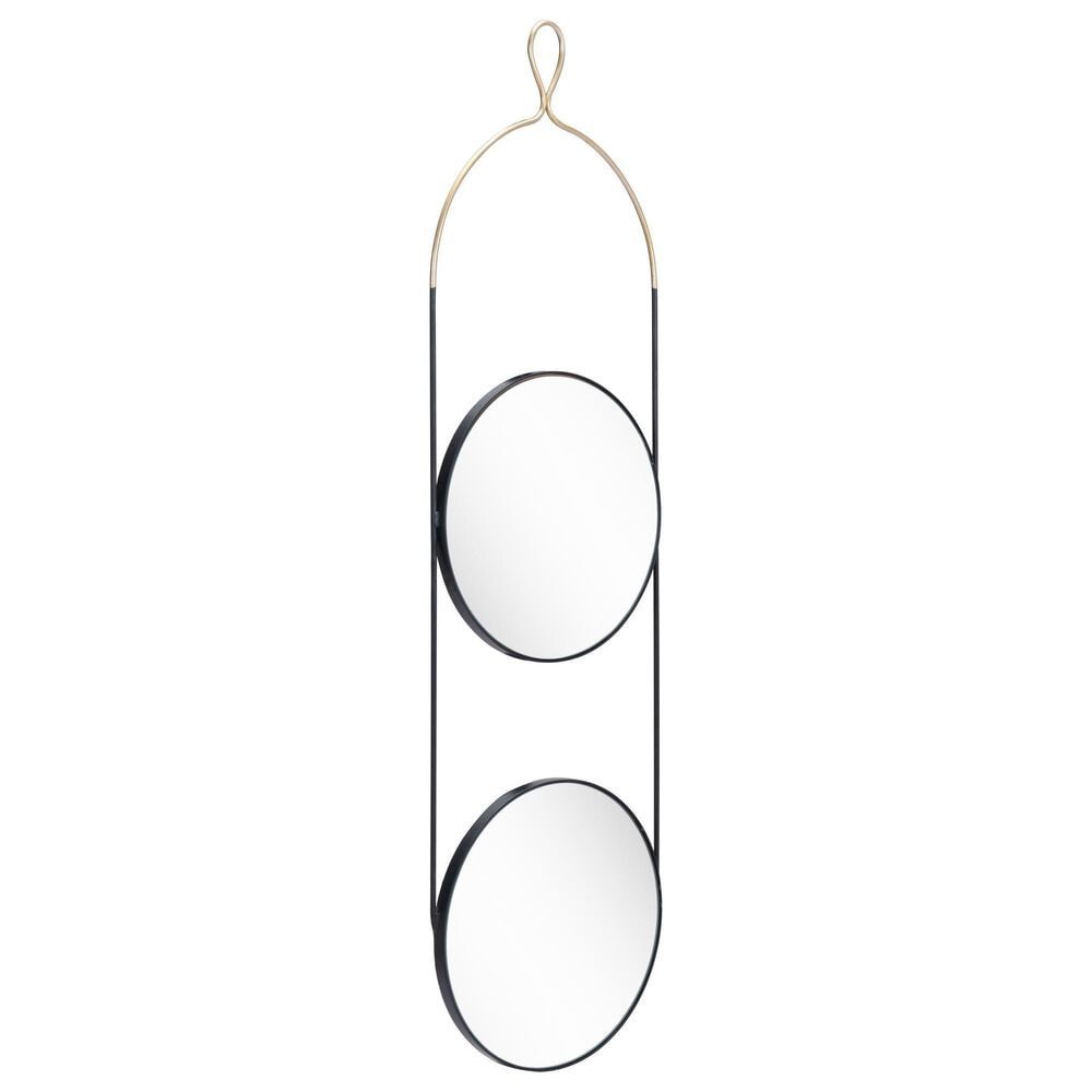 Zuo Modern Zodiac Mirror in Gold/Black, , large