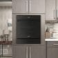 Whirlpool 24" Single Electric Wall Oven with Convection in Black, , large