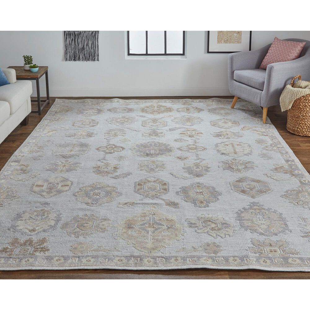 Feizy Rugs Wendover 5&#39; x 8&#39; Gray Area Rug, , large