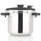 Power A EZLock 10-Quart Pressure Cooker in Stainless Steel, , large