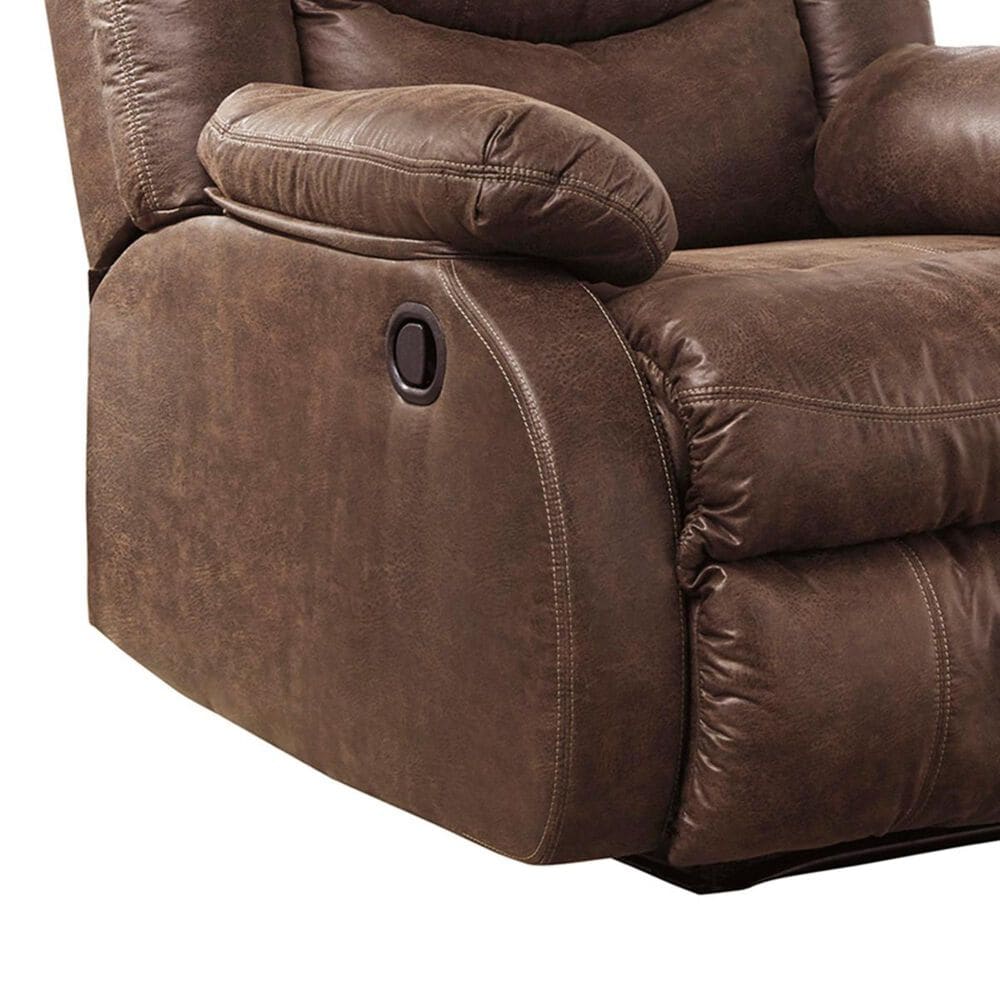 Signature Design by Ashley Bladewood Zero Wall Manual Recliner in Coffee, , large