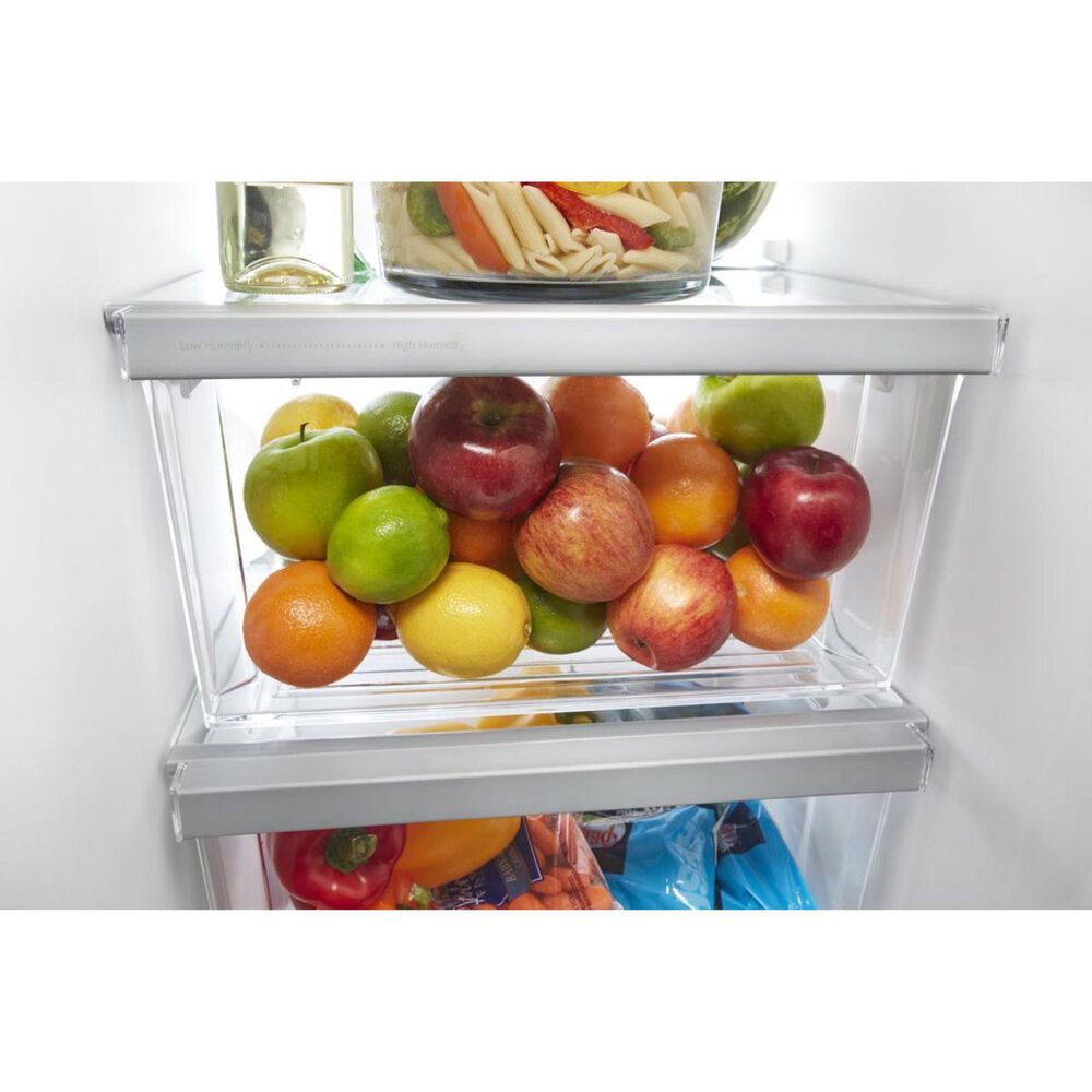 Whirlpool 24 Cu. Ft. 36&quot; Wide Side-by-Side Refrigerator in Monochromatic Stainless Steel, , large