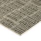 Dalyn Rug Company Bali BB10 8" x 10" Charcoal Indoor/Outdoor Area Rug, , large