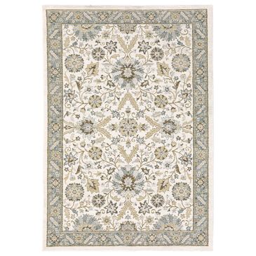 Oriental Weavers Andorra Oriental 8918I 10" x 13"2" Stone Area Rug, , large