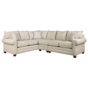 Bassett Alexander 3-Piece Sectional in Straw, , large