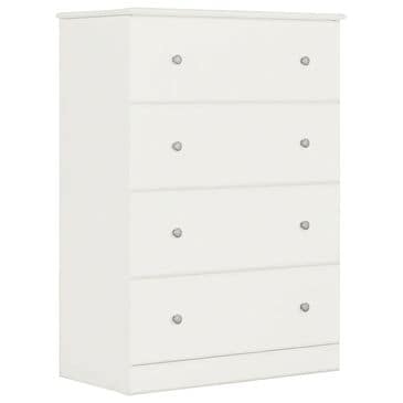 Lemoore Essential 32" 4-Drawer Chest in Rockport White, , large