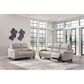 Signature Design by Ashley Mercomatic Power Reclining Loveseat in Gray, , large