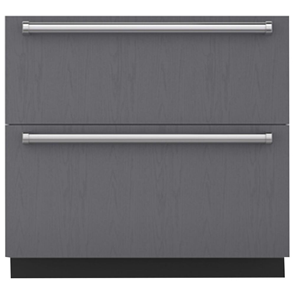 Sub-Zero 36" Integrated Refrigerator with Double Drawer, , large
