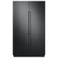 Dacor Dacor 48" French Door Refrigerator and Free Panel Kit in Graphite Stainless, , large