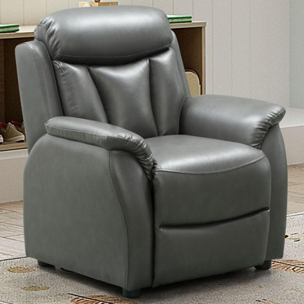 Barcalounger Ewing Manual Kid&#39;s Recliner in Ellen Lividity, , large