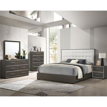 Claremont Sharpe Queen Bed in Gray Brown, , large