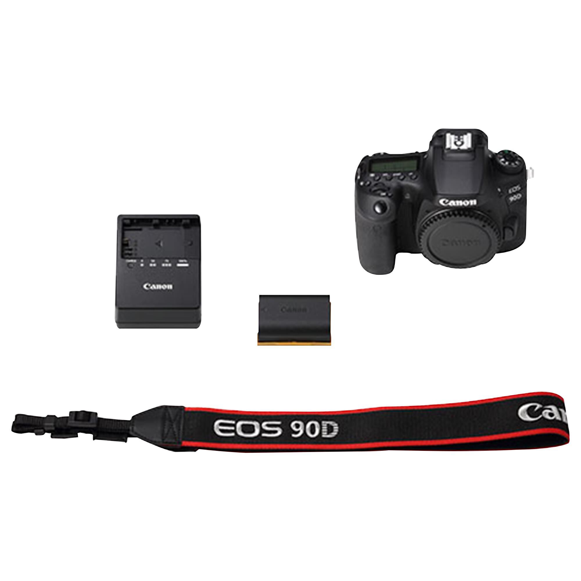 Canon EOS 90D DSLR Camera Body Only in Black | Nebraska Furniture Mart